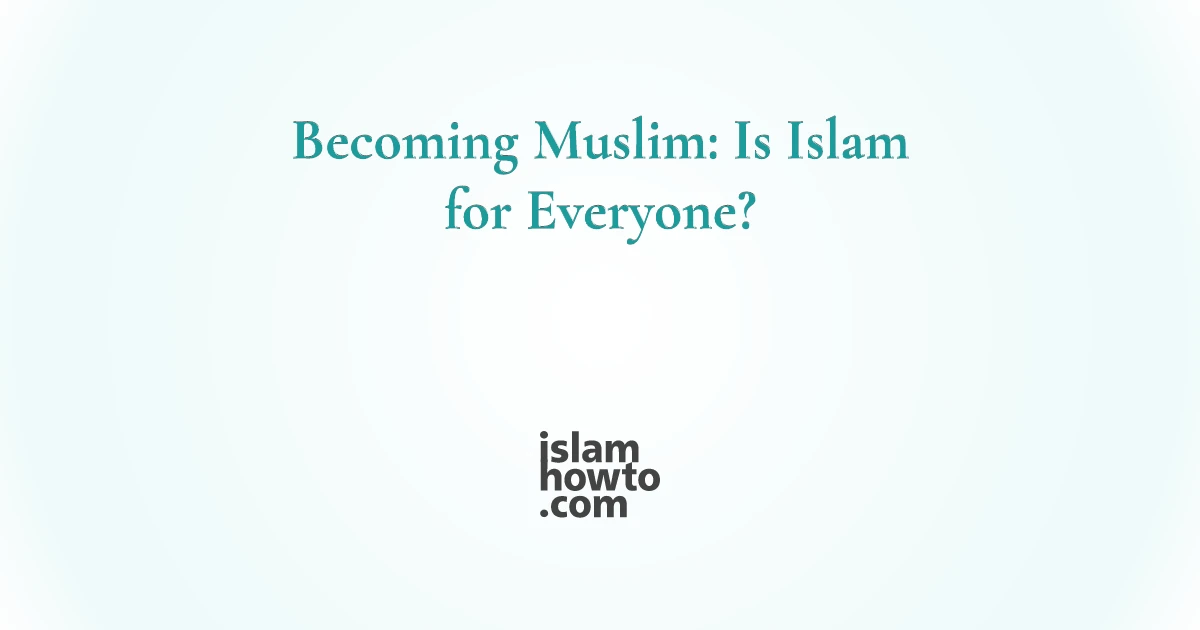 Can I become Muslim?