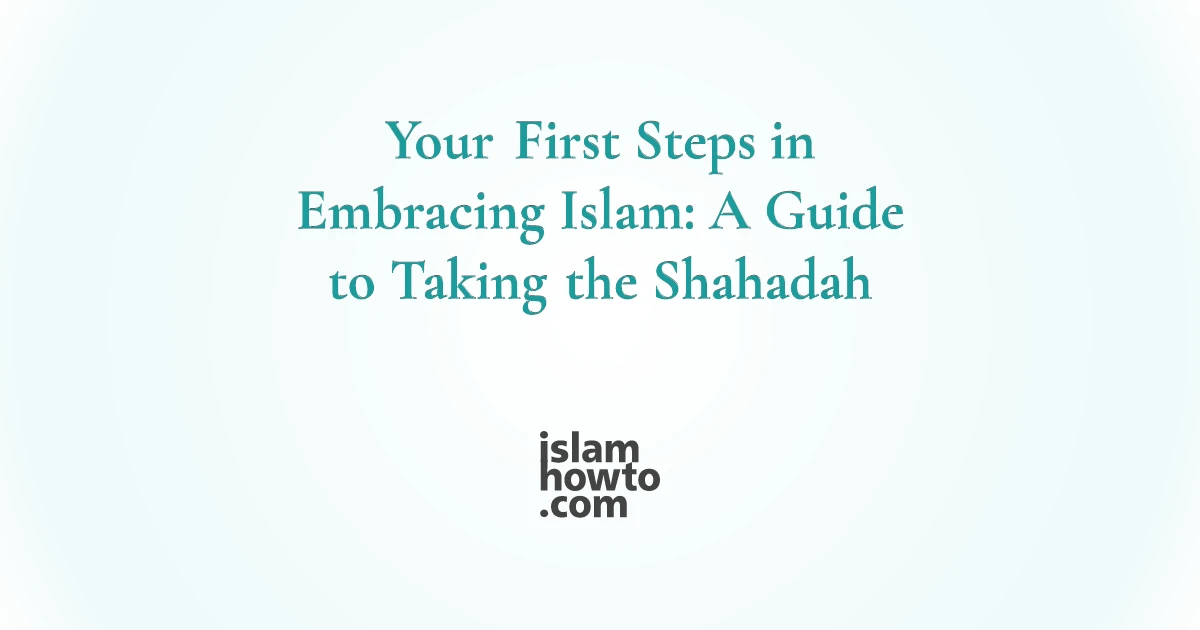 How to take Shahadah?